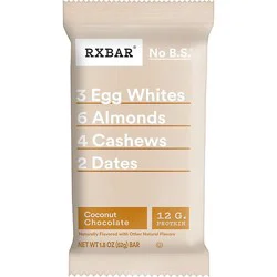 Rxbar Protein Bar Coconut Chocolate 12g Protein - 1.8 Oz