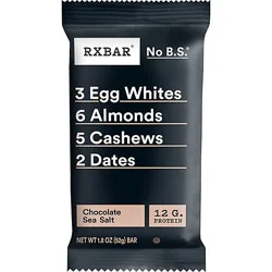 Rxbar Protein Bars Chocolate Sea Salt Protein Snack - 1.8 Oz