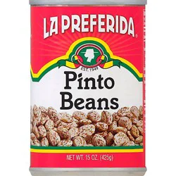 La Preferida Beans Pinto Can - 15 Oz