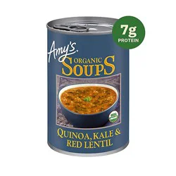 Amy's Quinoa Kale & Red Lentil Soup - 14.4 Oz