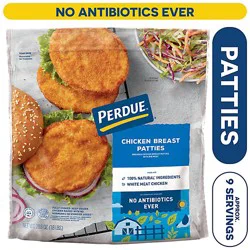 Perdue Chicken Breast Patties Fully Cooked Frozen Meal - 28.8 Oz