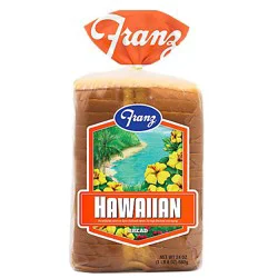 Franz Sandwhich Bread The Big Island Hawaiian - 24 Oz