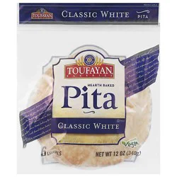 Tf Pita Bread White - Each
