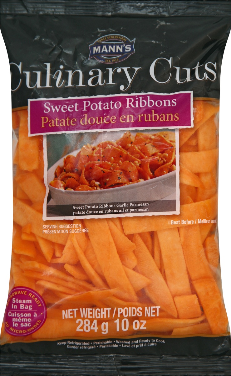 slide 5 of 5, Mann's Culinary Cuts Sweet Potato Ribbons, 12 oz