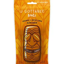 U Gottabee Nutz Rosemary & Meyer Lemon Almonds - 4 Oz