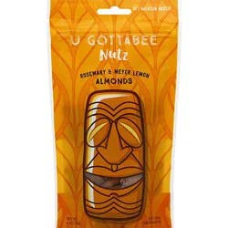 U Gottabee Nutz Rosemary & Meyer Lemon Almonds - 4 Oz