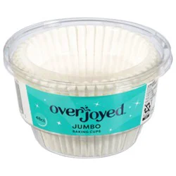 Overjoyed Jumbo Baking Cups - 48 Ct