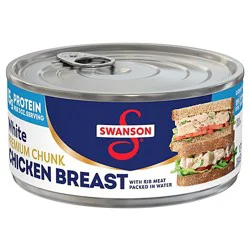 Swanson White Premium Chunk Canned Chicken Breast In Water - 9.75 Oz