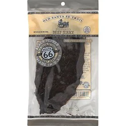 Old Santa Fe Trail Beef Jerky Peppered - 3 Oz