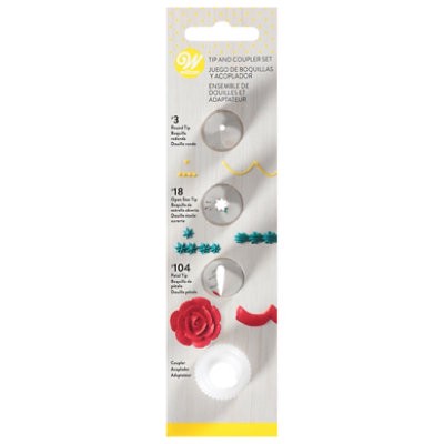 slide 1 of 1, Wilton Tip And Coupler Set - Each, 4 ct