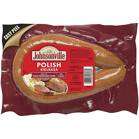 slide 1 of 7, Johnsonville Rope Polish Kielbasa Sausage - 13.5 Oz, 13.5 oz