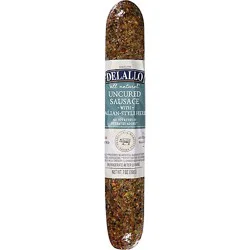 Delallo Dry Sausage Italian Herb - 7 Oz