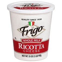 Frigo Whole Milk Ricotta Cheese - 32 Oz