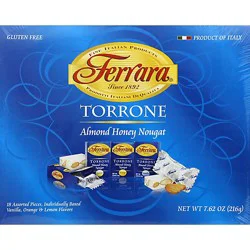Ferrara Torrone Nougat Almond Honey Gluten Free - 7.62 Oz