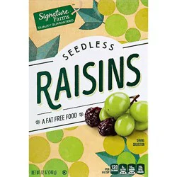 Signature Select/farms Raisins Seedless - 12 Oz