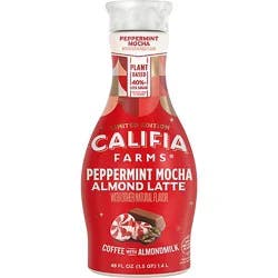 Califia Farms Peppermint Mocha Cold Brew Coffee With Almond Milk - 48 Fl. Oz.