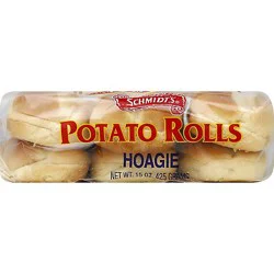 Schmidt Potato Hoagie Rolls 6 Pack 15 Ounce - 15 Oz