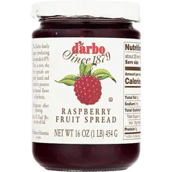 Darbo Fruit Sprd Frst Raspbry - Each