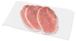 Pork Top Loin Center Cut Chops Boneless Service Case - 1.00 Lb