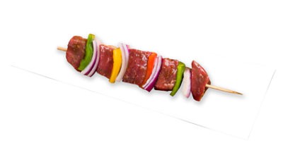 slide 1 of 1, Kabobs Beef With Vegetables 1 Count - 0.75 Lb, per lb