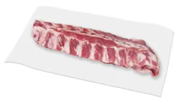 Pork Ribs Back Ribs Extra Meaty Service Case - 3 Lb