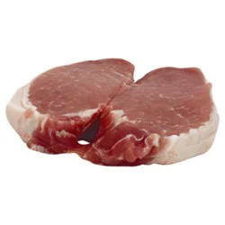 Pork Loin Chops Butterfly Boneless Service Case - 1 Lb