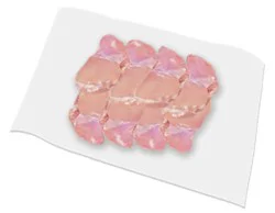 Meat Counter Chicken Leg Whole Boneless Skinless Service Case - 2.50 Lb