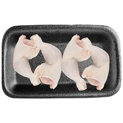 Chicken Leg Quarters Service Case - 3 Lb