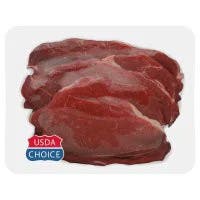 Usda Choice Beef Chuck Cross Rib Steak Boneless Thin Service Case - 1 Lb