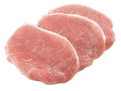Open Nature Pork Chop Loin Top Loin Chops Boneless Service Case - 1.5 Lb.