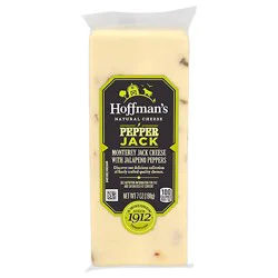 Hoffmans Cheese Pepper Jack Chunk - 7 Oz