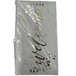 Meijer Guest Napkin Gold Foil 16ct