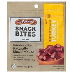 Old Wisconsin Honey Turkey Snack Bites - 5 Oz