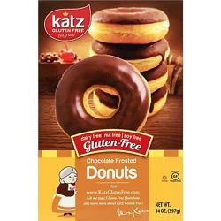 Katz Donut Gluten Free Chocolate Frosted - 14 Oz