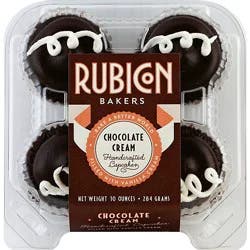 Rubicon Bakers Chocolate Cream Cupcakes - 4 Count