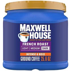 Maxwell House French Roast Dark Roast Ground Coffee - 25.6 Oz
