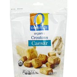 O Organics Organic Croutons Caesar - 4.5 Oz