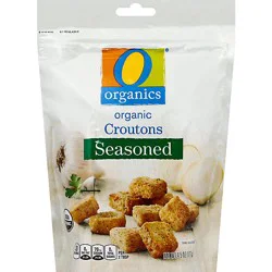 O Organics Organic Croutons Seasoned - 4.5 Oz