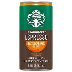 Starbucks Doubleshot Espresso Beverage Espresso & Salted Caramel Cream - 6.5 Fl. Oz.