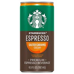 Starbucks Doubleshot Espresso Beverage Espresso & Salted Caramel Cream - 6.5 Fl. Oz.