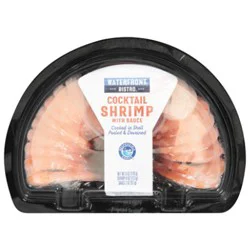 Waterfront Bistro Shrimp Cooked With Cocktail Sauce - 6 Oz