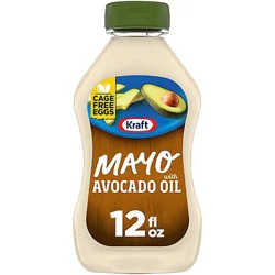 Kraft Mayo With Avocado Oil Reduced Fat Mayonnaise - 12 Fl. Oz.