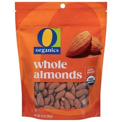 O Organics Whole Almonds - 13 Oz