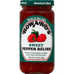 Howards Relish Pepper Sweet - 11 Oz