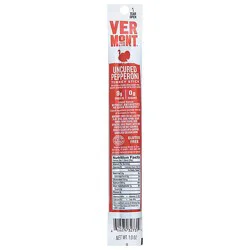 Vermont Smoke & Cure Turkey Stick Uncured Pepperoni - 1 Oz