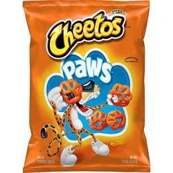 Cheetos Snacks Cheese Flavored Paws - 7.5 Oz