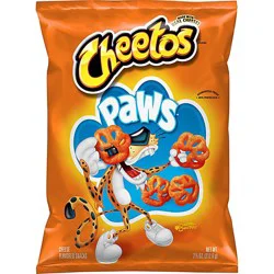 Cheetos Snacks Cheese Flavored Paws - 7.5 Oz
