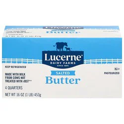 Lucerne Butter Salted Sweet Cream - 16 Oz