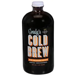 Gradys Coffee Cold Brew Concntrt - 32 Fl. Oz.