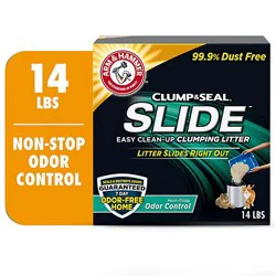 Arm & Hammer Non Stop Odor Control Slide Clumping Cat Litter - 14 Lb